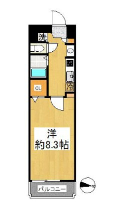 ル・リオン錦糸町EXEの間取り