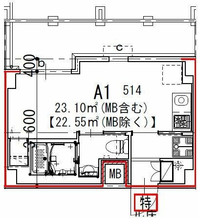 ＧＥＮＯＶＩＡ船橋の間取り