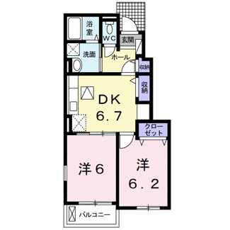 【間取り】 | ブランシュ・フルール
