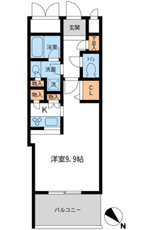 【間取り】 | メトロタワー山下町