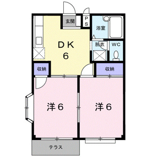 【間取り】 | エルディムのぞみⅡ
