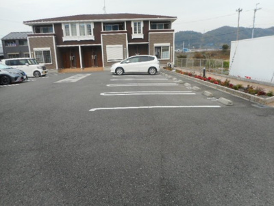 【駐車場】 | クラージュ　Ⅱ | 駐車場です