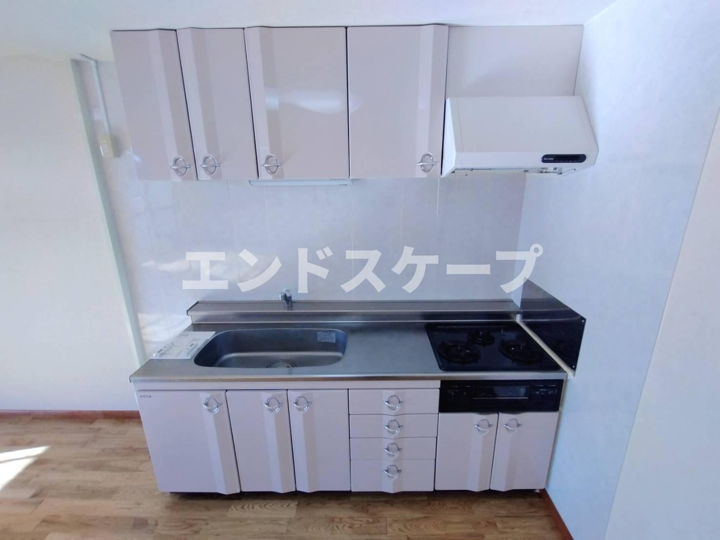 メゾンロイヤルIIのキッチン|高崎、前橋エリアのお部屋探しはエンドスケープまで！お客様の理想お聞かせ下さい♪