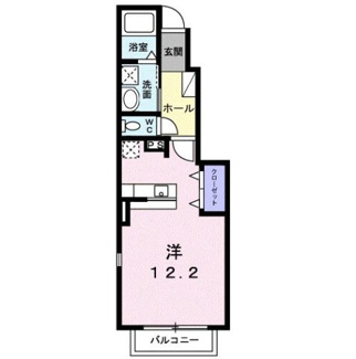 【間取り】 | ビーネ　Ⅱ