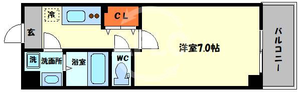 ステイブルコート弁天町の間取り|ステイブルコート弁天町　間取り