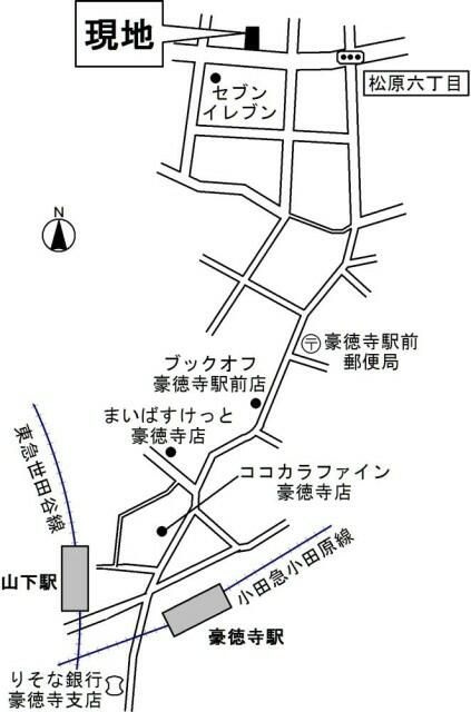 シェーナ赤堤の周辺