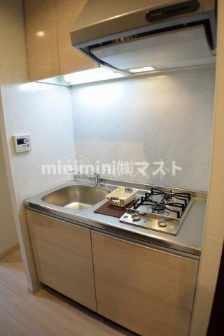 大阪市浪速区塩草３丁目の賃貸マンションのキッチン