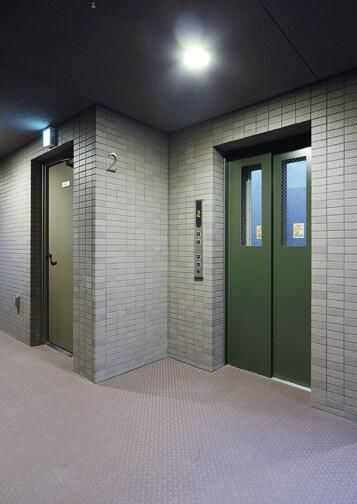 ルーブル西早稲田弐番館のロビー