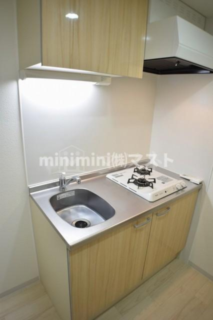 大阪市浪速区塩草３丁目の賃貸マンションのキッチン