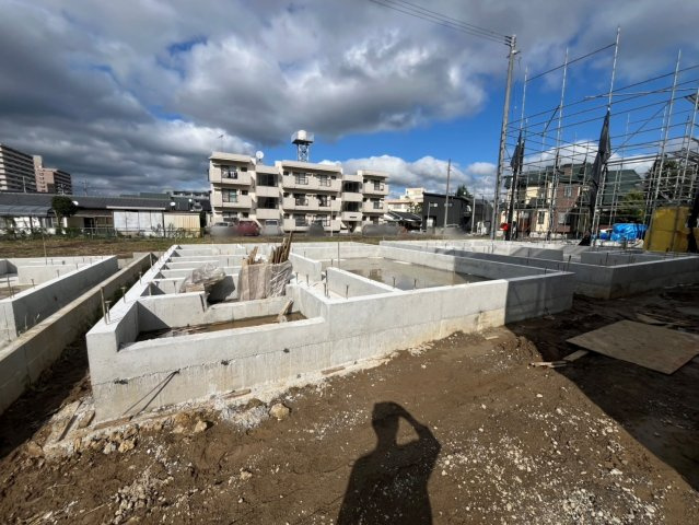 新築戸建・新築建売　郡山市長者第1　芳山小・第二中の外観|小中学校が近くお買い物施設も徒歩10分圏内です！生活便利な立地♪