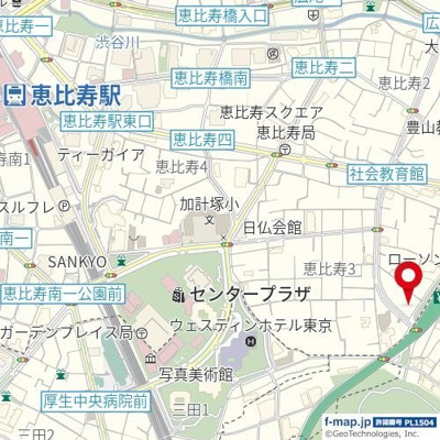 【地図】 | ZOOM恵比寿