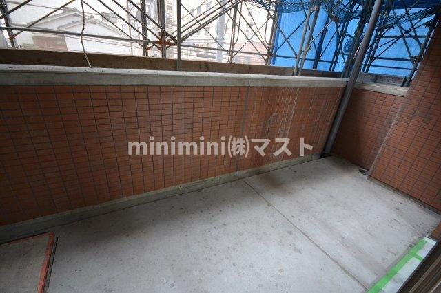 大阪市浪速区元町２丁目の賃貸マンションのバルコニー