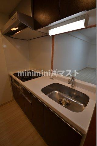 大阪市浪速区元町２丁目の賃貸マンションのキッチン
