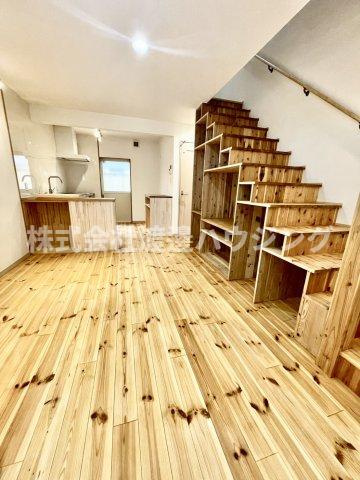 東難波町3丁目貸家の居間・リビング
