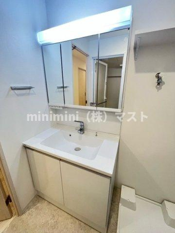 大阪市浪速区浪速西１丁目の賃貸マンションの洗面所