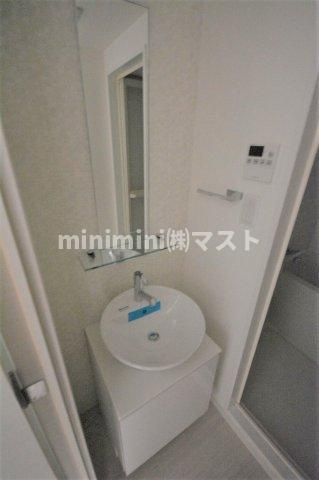 大阪市浪速区元町２丁目の賃貸マンションの洗面所