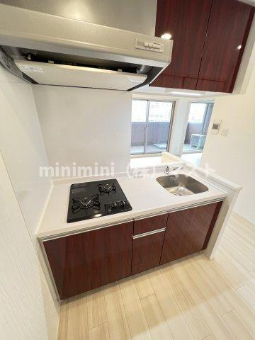 大阪市浪速区幸町３丁目の賃貸マンションのキッチン