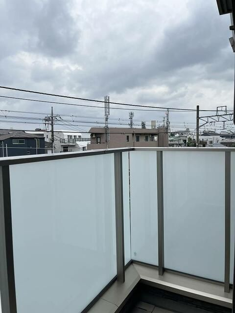 ソレアード北千束のバルコニー