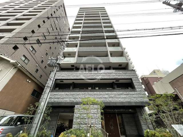 エス・キュート京町堀　西船場小学校の外観|エス・キュート京町堀(旧プレサンス京町堀サウス)　外観