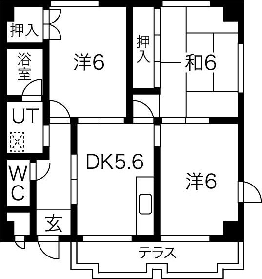 エトワール榊の間取り