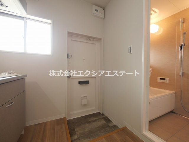 ニューハイムゆたかの玄関
