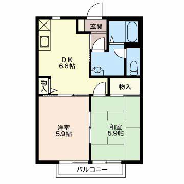 【間取り】 | シャトル東向山