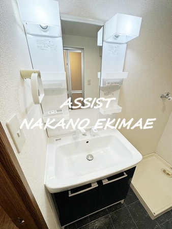 コーポ双葉の独立洗面台|別号室：参考写真