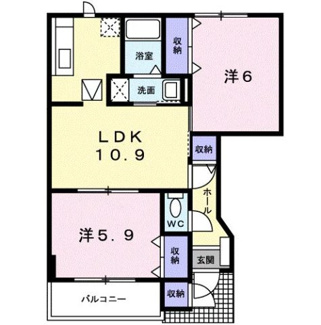 【間取り】 | ラルジュⅠ