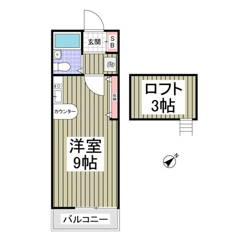 カーザソフィアの間取り