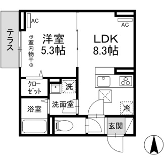 【間取り】 | グラナーデ南田中