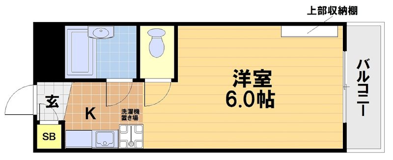 MOUNTAIN（旧ハイツMountain）の間取り