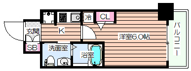 【間取り】 | クリスタルグランツ大阪センターST