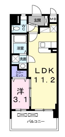 【間取り】 | フォレスタ春日