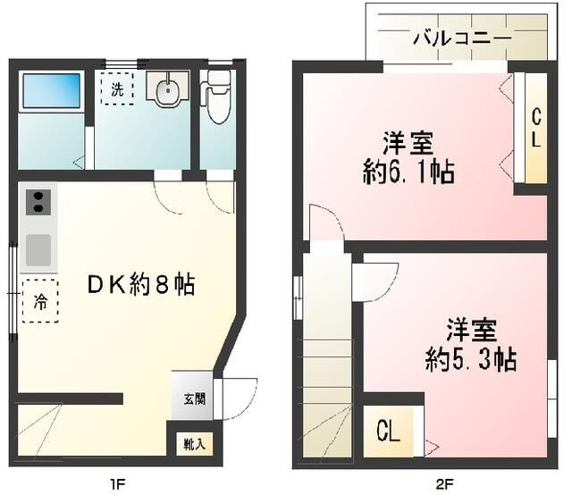 メゾネットＴ＆Ｓの間取り