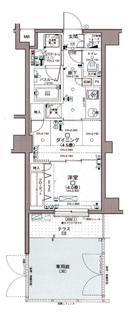 日神デュオステージ東向島の間取り