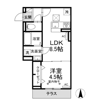 【間取り】 | グラナーデ南田中