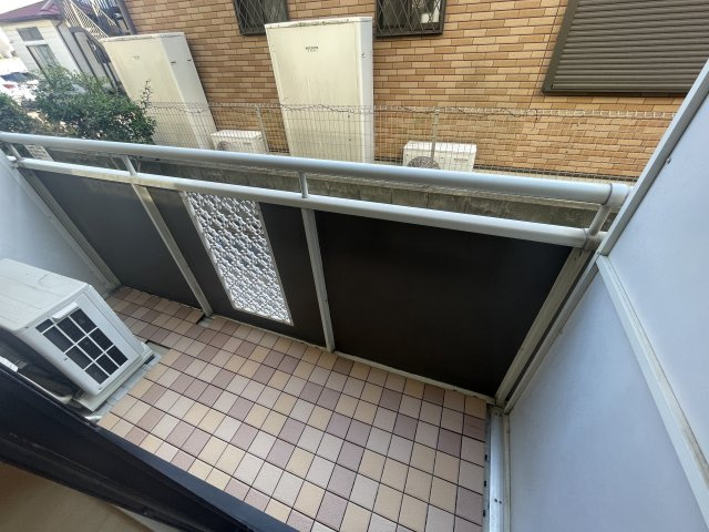 AD南柏のバルコニー