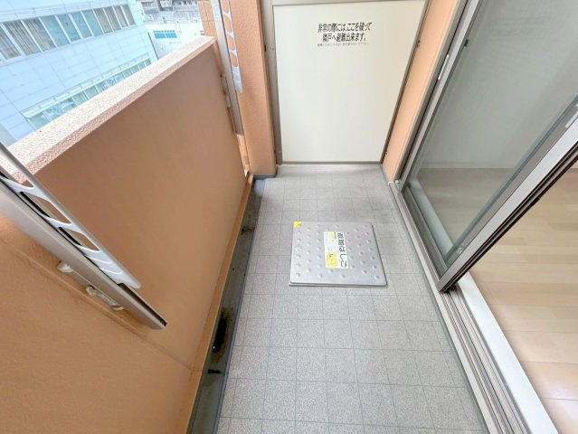 エトワール新大阪のバルコニー