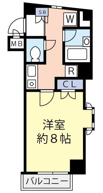 グランヴァン中延の間取り|間取りです。