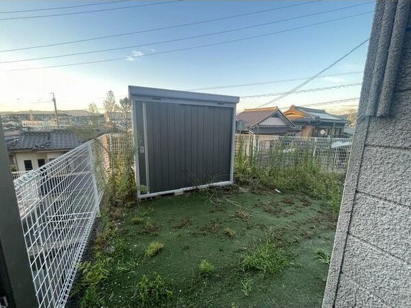 豊田市市木町日影戸建の庭