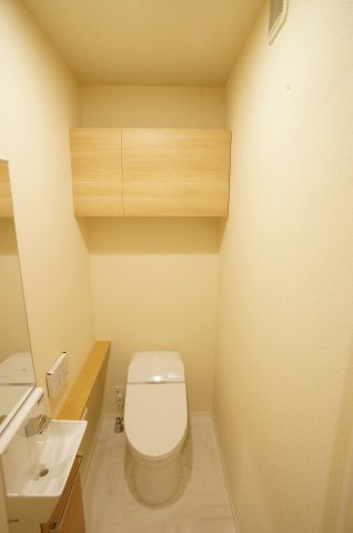 シティホームズⅦのトイレ|多機能温水便座♪※同間取・別部屋の写真です