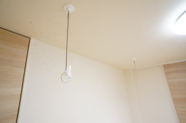 シティホームズⅦのその他|室内干しを設置♪※同間取・別部屋の写真です