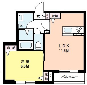 シティホームズⅦの間取り