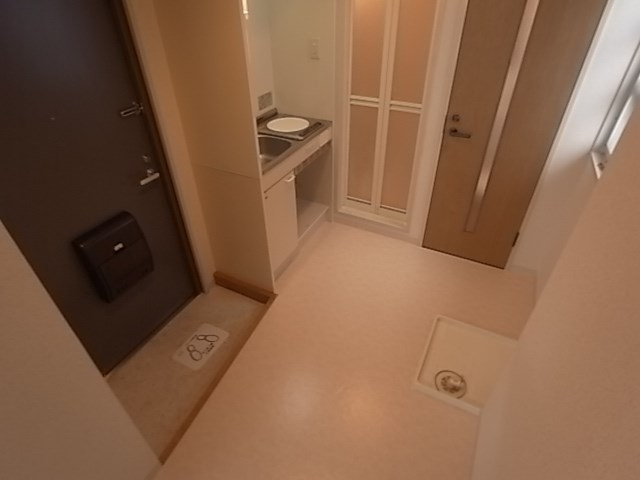 神戸市中央区花隈町の賃貸マンションの玄関