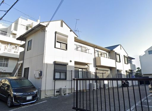 神戸市東灘区魚崎中町２丁目のアパートの外観