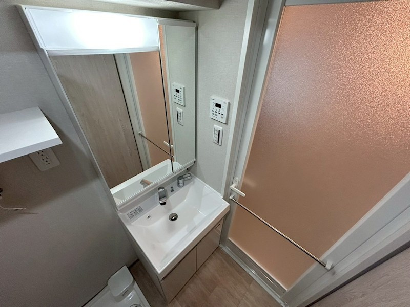 神戸市中央区元町通３丁目の賃貸マンションの洗面所