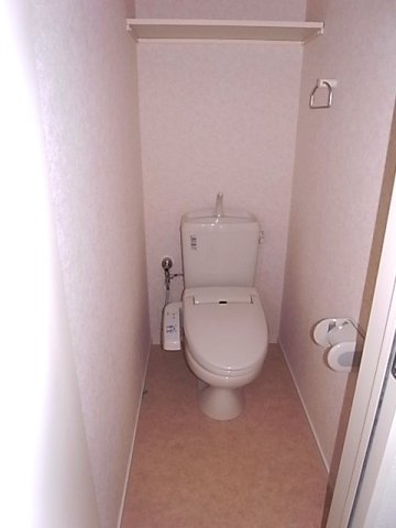 西宮市上ケ原六番町の賃貸マンションのトイレ