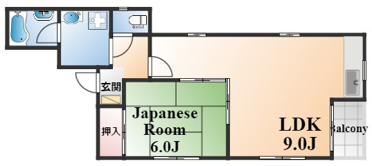 ロジェール東灘の間取り