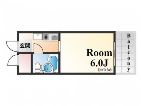 ライオンズマンション三宮の間取り