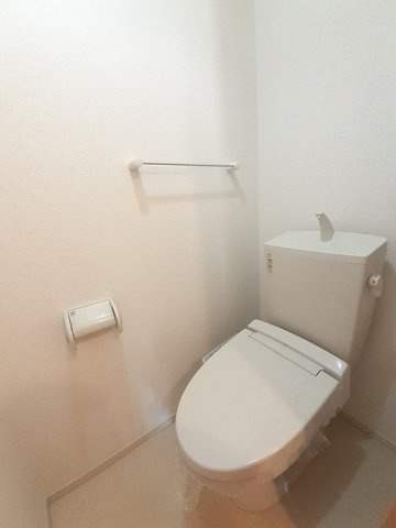 クレール・ココア　Ⅱのトイレ|落ち着いた色調のトイレです